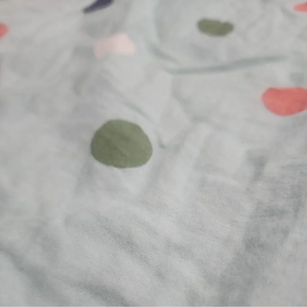 Crown and ivy quilted pillow shams florals and polka dots standard size colorful